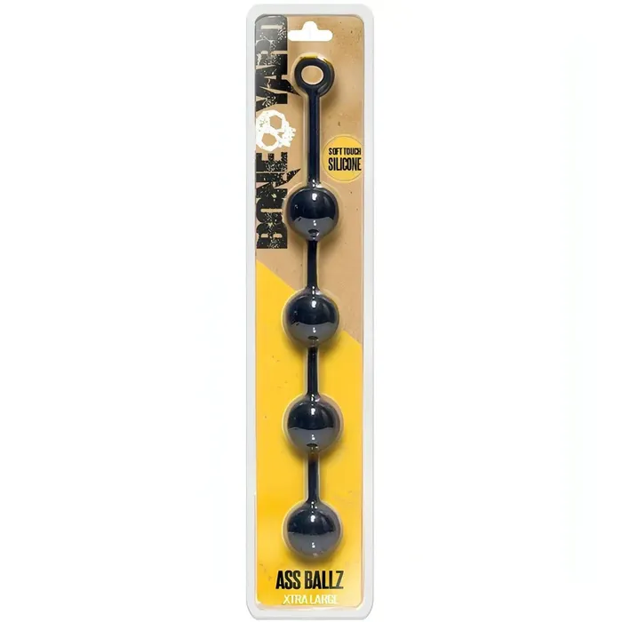 Catena Anale lunga 52 cm 6 cm peso totale 560 gr in 100 silicone liscio anallergico duro impermeabile e resistente Boneyard Female Sex Toys