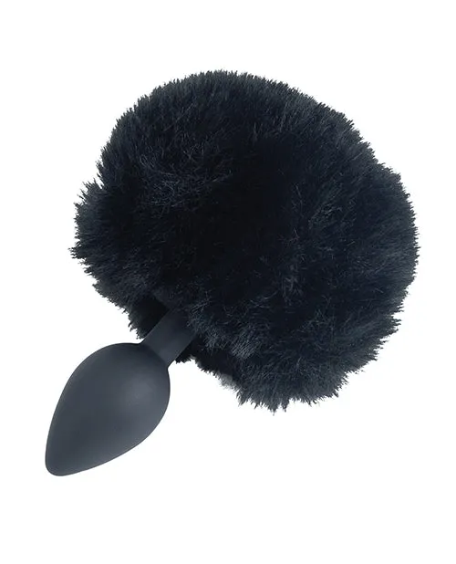 BMS Punishment Bunny Tail Butt Plug - Black | Anal