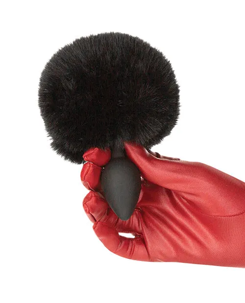 BMS Punishment Bunny Tail Butt Plug - Black | Anal