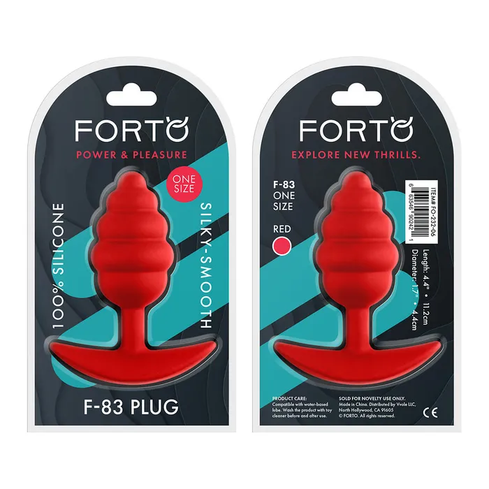 FORTO Anal | FORTO F-83 Spir Plug Red
