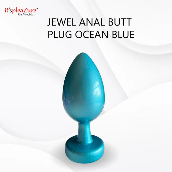 ItspleaZure Anal Itspleazure Jewel Anal Butt Plug Blue