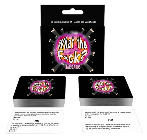 Kheper Games Dildos What The Fuck Bar Cards
