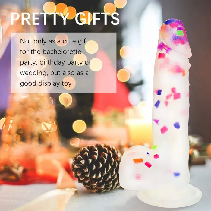 Lusty Age Female Sex Toys | Colorful Realistic Dildo