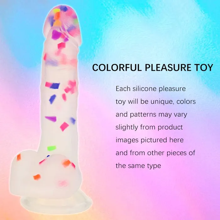 Lusty Age Female Sex Toys | Colorful Realistic Dildo