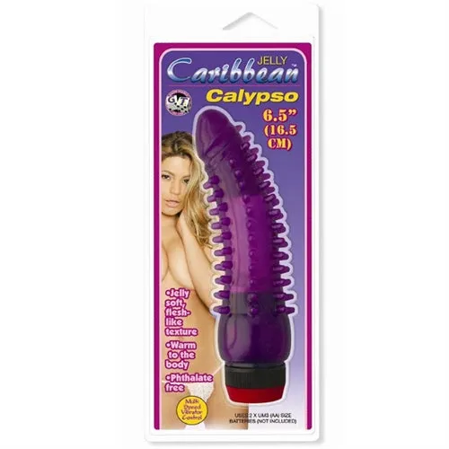 Vibrators Golden Triangle Jelly Caribbean 5 Purple Calypso