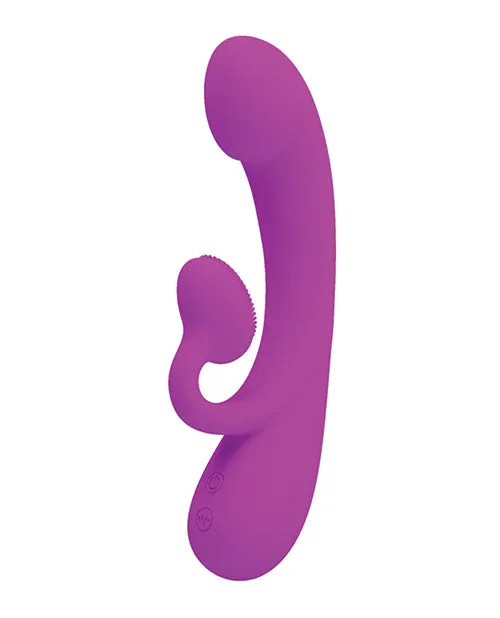 Vibrators | Liaoyang Baile Health Care Produ Pretty Love Sincere Scrub Brush Rabbit Vibrator - Fuchsia