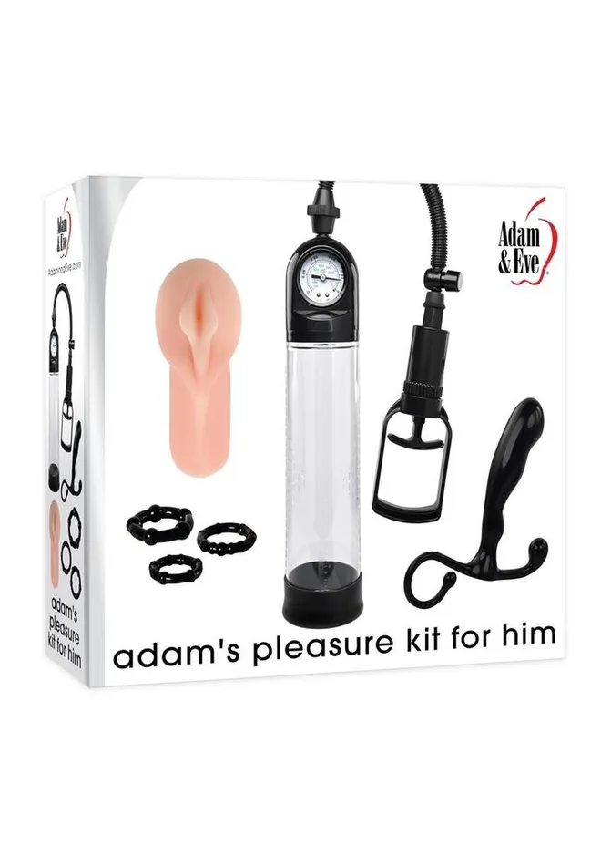 Couples Adams Pleasure Kit For Him Adam and Eve