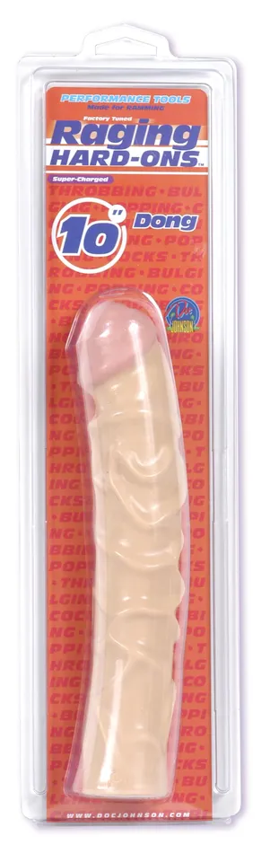 Doc Johnson Dildos Raging Hard Ons 10 inch Dong