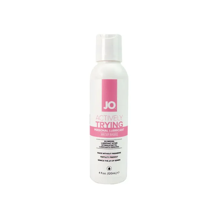 Lubricants System JO System JO Actively Trying Water Based Lubricant 4oz