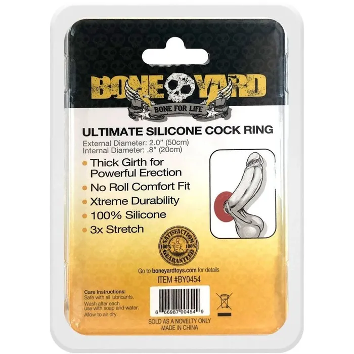 Male Sex Toys Boneyard Ultimate Silicone Cock Ring C1 Releasing Male Sex Toys Boneyard Ultimate Silicone Cock Ring C1 Releasing
