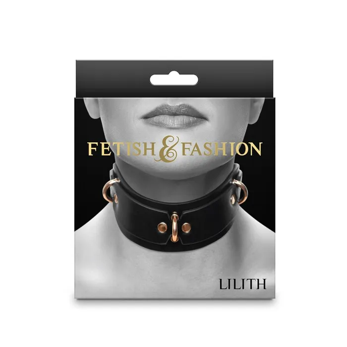 NS Novelties Anal Fetish Fashion Lilith Black Collar