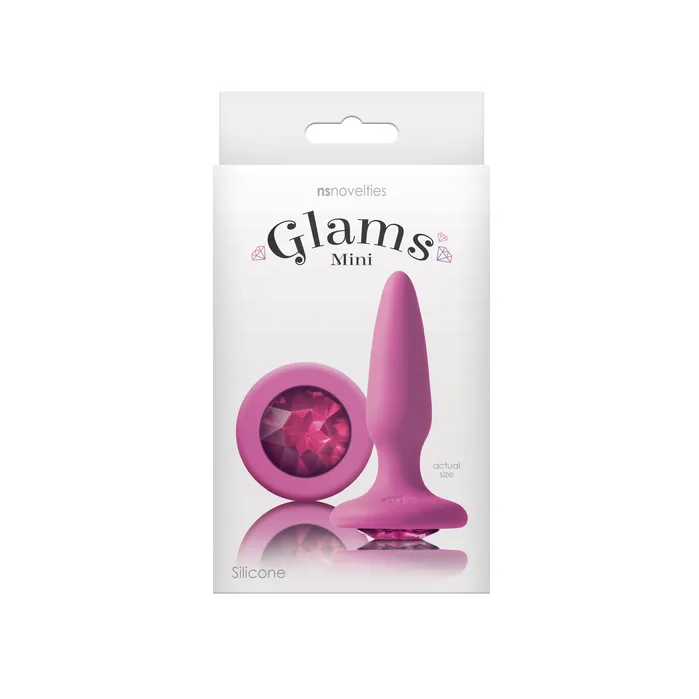 nsnovelties Glams Mini Pink Gem Vibrators