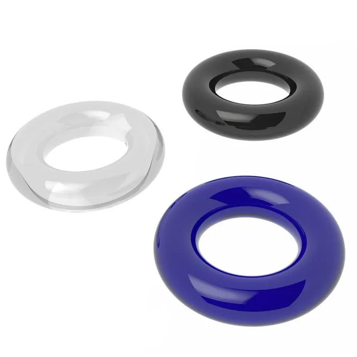 Power Plus Triple Donut Ring Set Cock Rings Set of 3 Lovetoy Male Sex Toys Power Plus Triple Donut Ring Set Cock Rings Set of 3 Lovetoy Male Sex Toys