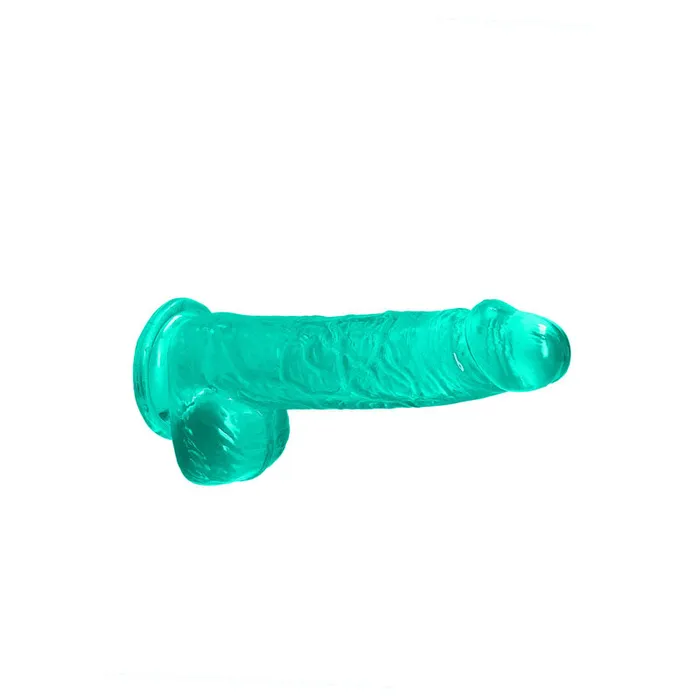 Shots Toys Female Sex Toys REALROCK 6 Realistic Dildo With Balls Turquoise 152 cm Dong Shots Toys Female Sex Toys REALROCK 6 Realistic Dildo With Balls Turquoise 152 cm Dong