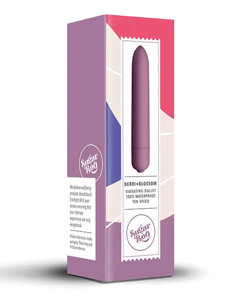 SugarBoo Berri Blossom Vibrating Bullet Mauve Rocksoff Female Sex Toys