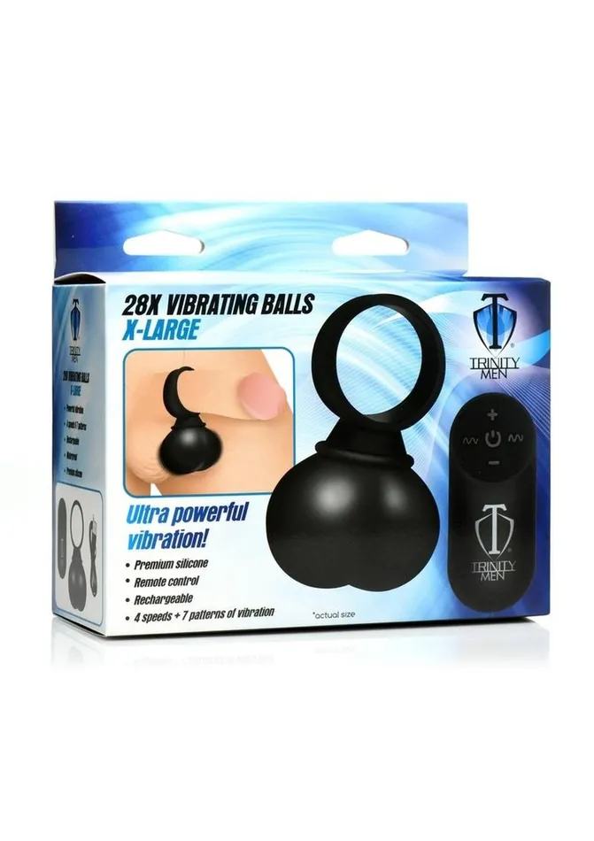Trinity Men Female Sex Toys Trinity Men 28x Rechargeable Silicone Vibrating Balls with Remote