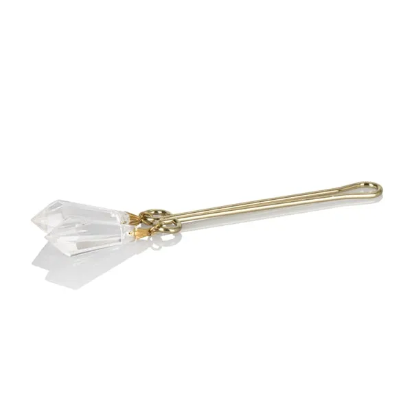 Anal California Exotic Novelties Intimate Play Clit Clip Crystal Clear