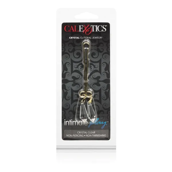 Anal California Exotic Novelties Intimate Play Clit Clip Crystal Clear