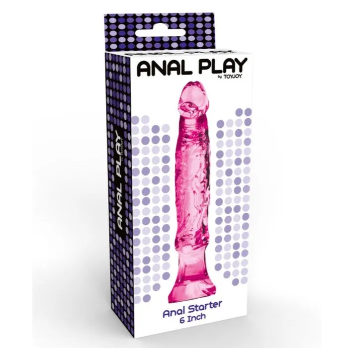 Anal ToyJoy ToyJoy Anal Starter 6 Inch Dildo Pink Anal ToyJoy ToyJoy Anal Starter 6 Inch Dildo Pink