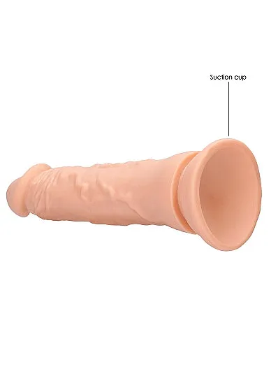 Realrock 9in Dong Flesh Wo Testicles SHOTS AMERICA Dildos