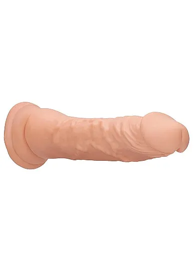 Realrock 9in Dong Flesh Wo Testicles SHOTS AMERICA Dildos