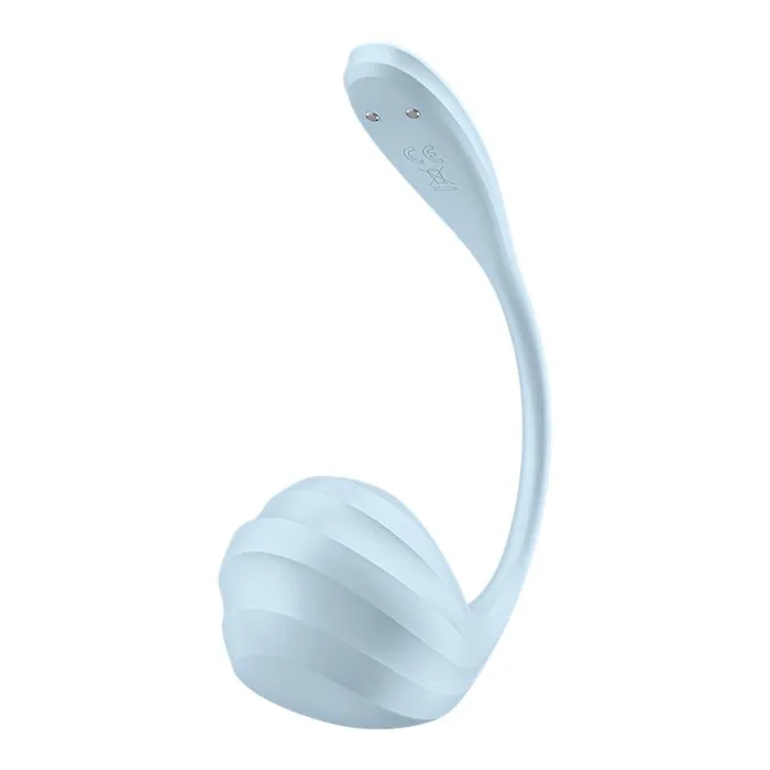 Vibrators Satisfyer Satisfyer Smooth Petal Light Blue