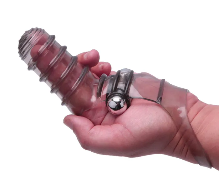 Vibro Finger Wearable Stimulator Grey Icon Brands Vibrators