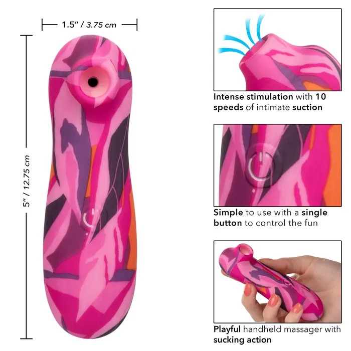 CalExotics Naughty Bits Suck Buddy Playful Massager Female Sex Toys CalExotics Naughty Bits Suck Buddy Playful Massager Female Sex Toys