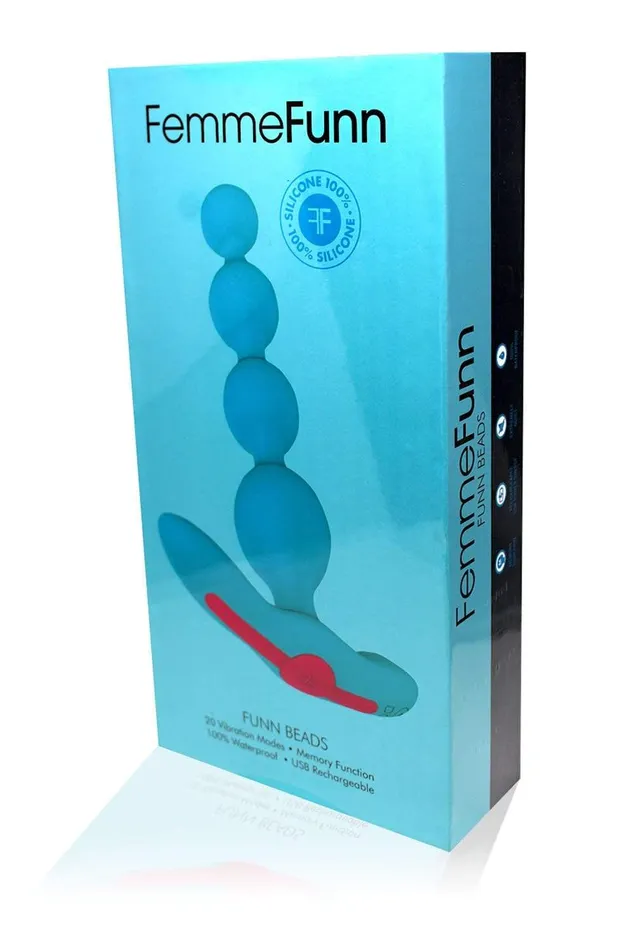 Femme Funn Male Sex Toys Funn Beads Turquoise