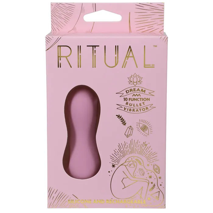 Ritual Dream Rechargeable Silicone Bullet Vibe Pink Doc Johnson Vibrators