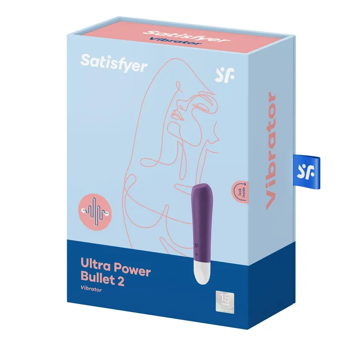 Satisfyer Ultra Power Bullet 2 Violet Female Sex Toys Satisfyer Ultra Power Bullet 2 Violet Female Sex Toys