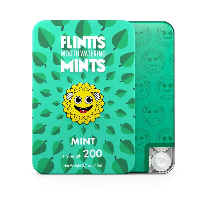 Vibrators Flintts Mints Flintts Mouth Watering Mints Mint FStrength 200