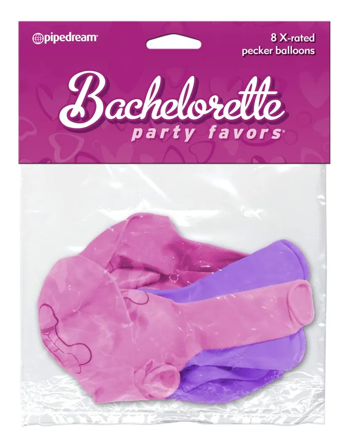 Vibrators Pipedream Bachelorette Party Favors XRated Pecker Balloons Pink and Purple Vibrators Pipedream Bachelorette Party Favors XRated Pecker Balloons Pink and Purple