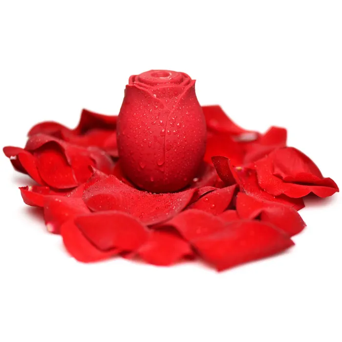 XR Brands inmi Vibrators Mystic Rose Sucking and Vibrating Silicone Rose Red XR Brands inmi Vibrators Mystic Rose Sucking and Vibrating Silicone Rose Red