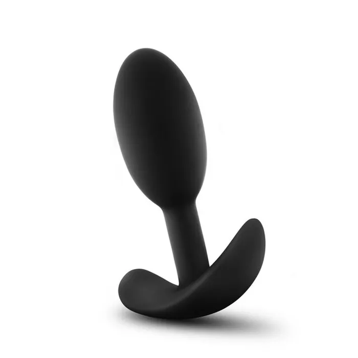 Anal Adventures Platinum Silicone Vibra Slim Plug Small Anal Adventures Male Sex Toys