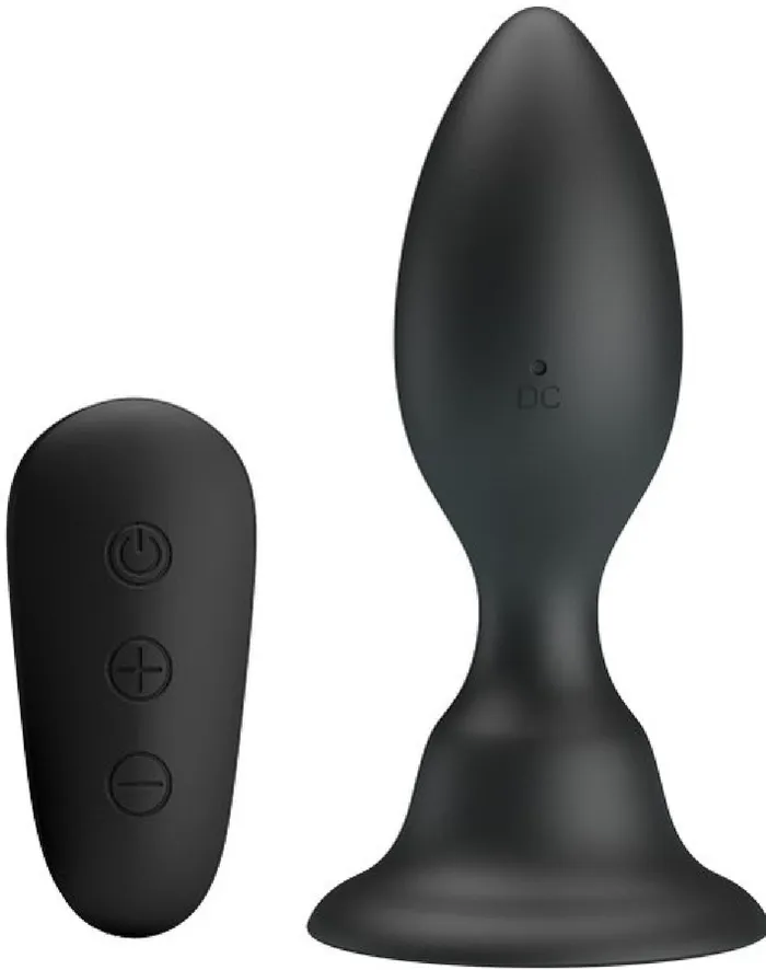 Anal Pretty Love Vibrating Anal Plug Black