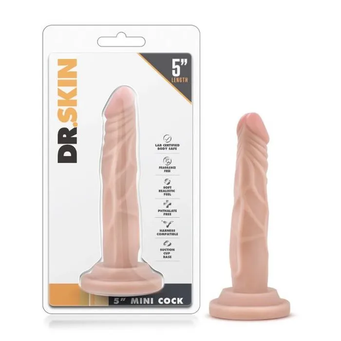 B Yours Dildos Dr Skin 5in Mini Cock Beige
