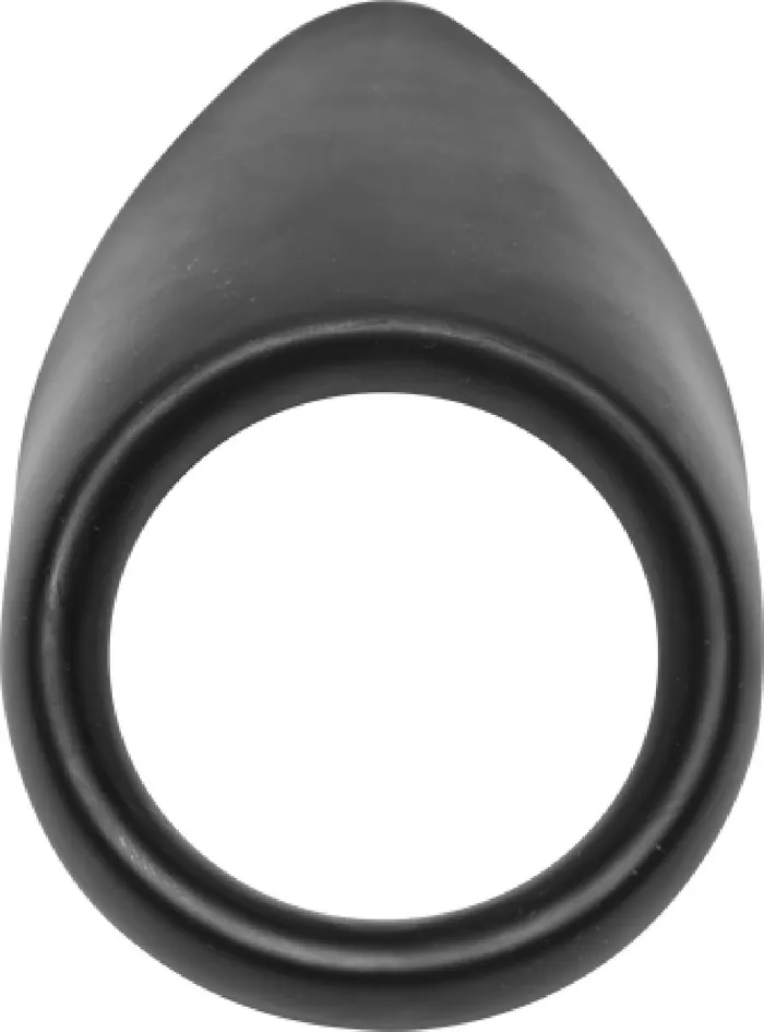 Female Sex Toys XR Brands Taint Teaser 2 Silicone CRing Taint Stimulator Black