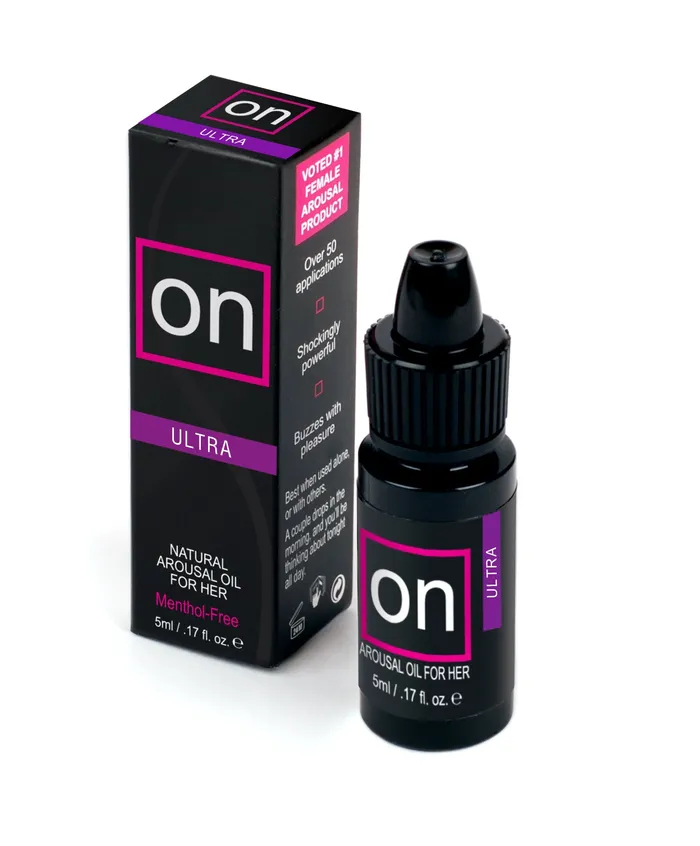 On Ultra Arousal Oil 5 mL Sensuva Organics Female Sex Toys