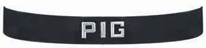 Restraints Kookie Intl Black Leather Pig Collar