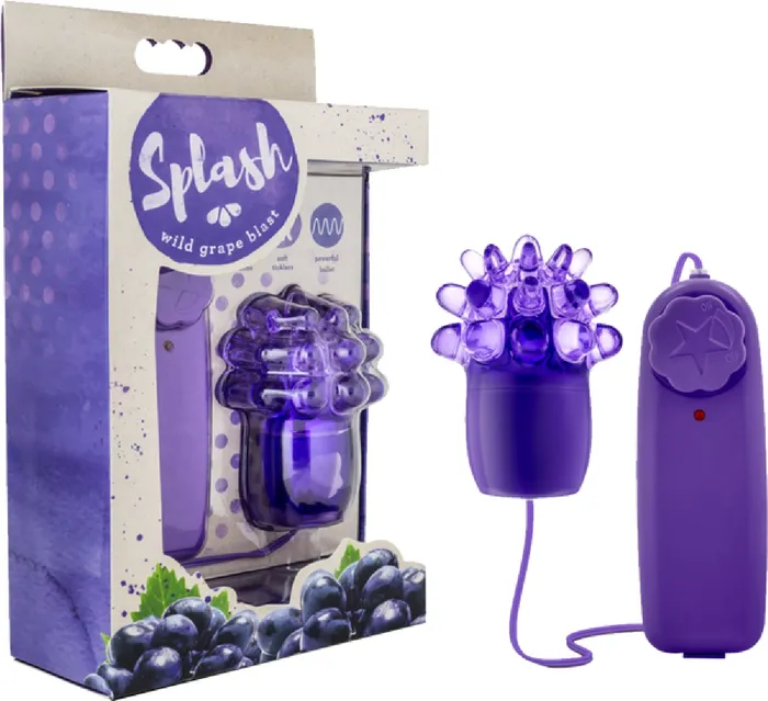 Splash Wild Grape Blast Multi Function Vibrator Sex Toy Adult Pleasure Grape Blush Novelties Vibrators Splash Wild Grape Blast Multi Function Vibrator Sex Toy Adult Pleasure Grape Blush Novelties Vibrators