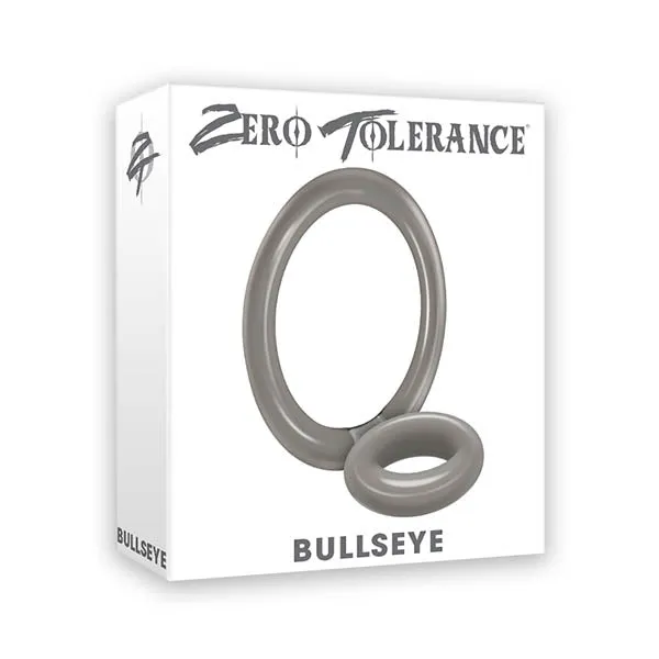 Zero Tolerance Male Sex Toys Zero Tolerance Bullseye Grey Cock Ball Rings