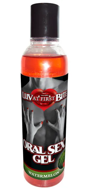 Couples Ball and Chain LuvBite Watermelon Oral Sex Gel
