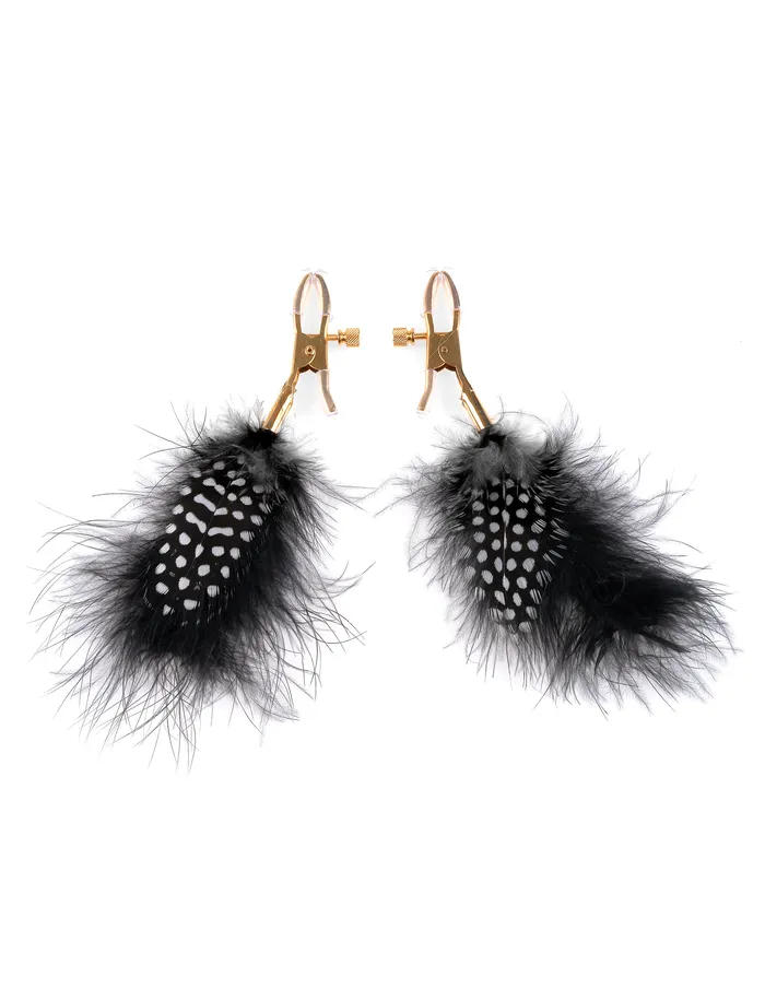 Female Sex Toys Pipedream Products Fetish Fantasy Gold Feather Nipple Clamps Female Sex Toys Pipedream Products Fetish Fantasy Gold Feather Nipple Clamps