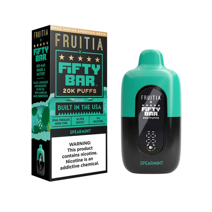 Fruitia x Fifty Bar 20000 Puff Disposable FIFTY BAR BEARD Vibrators