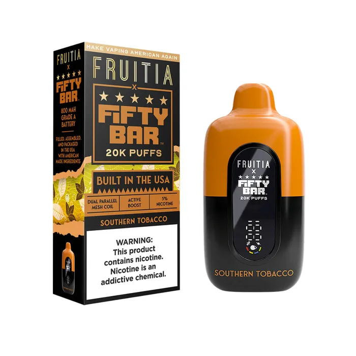 Fruitia x Fifty Bar 20000 Puff Disposable FIFTY BAR BEARD Vibrators