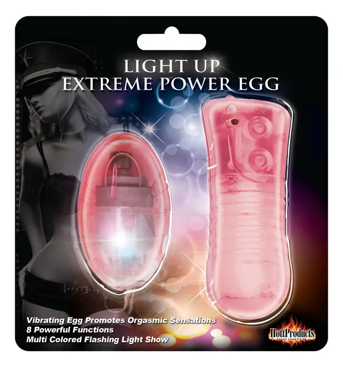 Male Sex Toys HOTT Products Light Up Extreme Power Egg