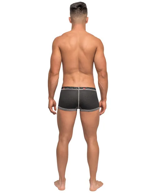 Male Sex Toys Male Power Lingerie Mini Short Sleeve Reversible GrBk XL