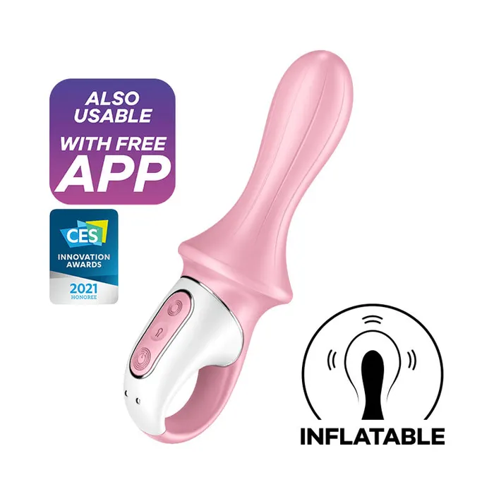 Satisfyer Vibrators Satisfyer Air Pump Booty 5 Red