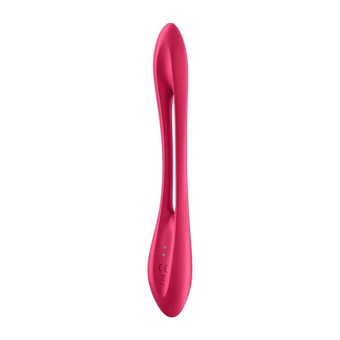 Vibrant Vibes Australia Quality Sex Toys Great Prices Vibrators Satisfyer Elastic Joy Flexible Vibe Red